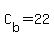 C%5Bb%5D+=+22