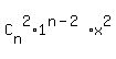 C%5Bn%5D%5E2%2A1%5E%28n-2%29%2Ax%5E2