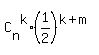 C%5Bn%5D%5Ek%2A%281%2F2%29%5E%28k%2Bm%29