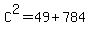 C%5E2=49%2B784