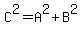 C%5E2+=+A%5E2+%2B+B%5E2