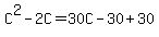 C%5E2+-+2C+=+30C+-+30+%2B+30