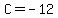C+=+-12