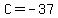 C+=+-37
