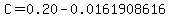 C+=+0.20+-+0.0161908616