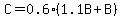 C+=+0.6%281.1B+%2B+B%29