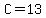 C+=+13