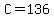 C+=+136