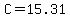 C+=+15.31