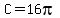 C+=+16pi
