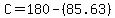 C+=+180-%2885.63%29