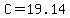 C+=+19.14