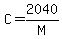 C+=+2040%2FM