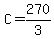C+=+270%2F3