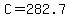 C+=+282.7