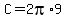 C+=+2pi%2A9