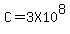 C+=+3X10%5E8