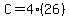 C+=+4%2A%2826%29