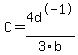 C+=+4d%5E-1%2F3b