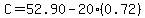 C+=+52.90-20%280.72%29