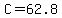 C+=+62.8