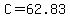 C+=+62.83