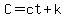 C+=+ct+%2B+k