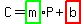 C+=+highlight_green%28m%29%2AP%2Bhighlight%28b%29