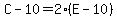 C-10=2%28E-10%29