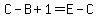 C-B%2B1=E-C