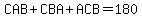 CAB%2BCBA%2BACB=180