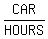 CAR%2FHOURS