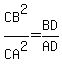 CB%5E2%2FCA%5E2=BD%2FAD