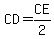 CD=CE%2F2