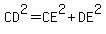 CD%5E2=CE%5E2%2BDE%5E2