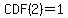 CDF%282%29=1