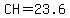 CH=23.6