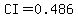 CI=+0.486