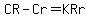CR-Cr=KRr