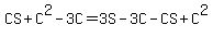 CS+%2B+C%5E2+-+3C+=+3S+-+3C+-+CS+%2B+C%5E2