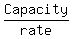 Capacity%2Frate