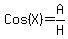 Cos%28X%29+=+A%2FH
