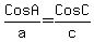 CosA%2Fa+=+CosC%2Fc