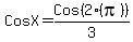 CosX+=+Cos%282%28pi%29%29%2F3