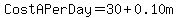 CostAPerDay+=+30+%2B+0.10m