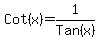 Cot%28x%29=1%2FTan%28x%29