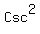 Csc%5E2