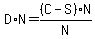 D%2AN=%28C-S%29%2FN%2AN