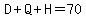 D%2BQ%2BH=70