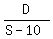 D%2F%28S+-+10%29